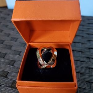 Hermes Bijouterie Fantaisie Cosmos scarf ring
